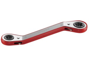 Klucz oczkowy zapadkowy  odgięty E22xE24  682224E  24534-0609   TENGTOOLS