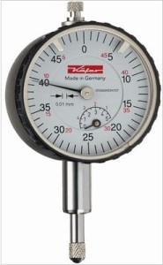 Czujnik zegarowy antywstrząsowy KM 4/5 TOP S 0,01mm/5mm 10156 KAFER
