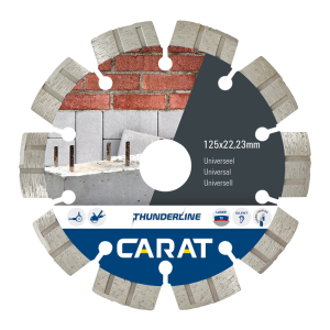 CARAT CEB12530TT TARCZA UNIWERSALNA BRILLIANT Ø125X22,23MM THUNDERLINE