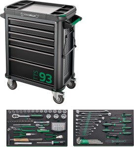 STAHLWILLE 98830177 Wózek warsztatowy TTS93  93/130 z wyposażeniem 130 elementów