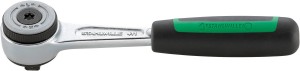 STAHLWILLE 11231011 Grzechotka 1/4" drobnozębowa 411-2K