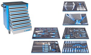Zestaw 238 szt narzędzi z wózkiem 940EV6 Unior (624138) 1011DEV6
