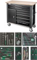 STAHLWILLE 98830194 Wózek narzędziowy WB 621/161QR z wyposażeniem 161 elementów