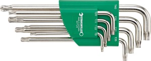 STAHLWILLE 96432700 Zestaw kluczy długich TORX 10771/8 T9-T40