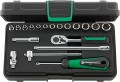 STAHLWILLE 96011124 Komplet kluczy nasadowych 1/4" 40/13/6 KN