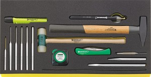 STAHLWILLE 96830119 Zestaw TCS narzędzi do szuflad do skrzyni Nr 13217 16-el. TCS WT 102-109/16