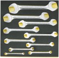 STAHLWILLE 96838182 Zestaw kluczy płaskich 6-32mm 10szt. TCS10/10,6X7-30X32MM