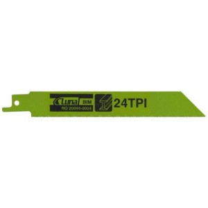 Brzeszczoty szablaste bimetalowe, do metalu 150x19x0,9-18 (50) Luna