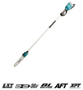 Makita DUA300Z Akumulatorowa okrzesywarka pilarka łańcuchowa na wysięgniku LXT 2x18V 300mm