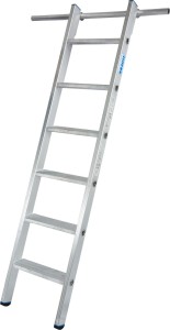 Krause 125101 aluminiowa drabina ze stopniami, z hakami do zawieszania na prowadnicach 1x6 (1)