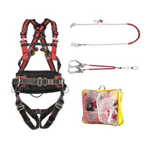 PROTEKT COMFORT 2+ Zestaw powstrzymujący upadek do pracy w podparciu, do pracy na rusztowaniach XXL