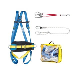 PROTEKT GRIDER Zestaw powstrzymujący upadek do pracy w podparciu, do pracy na rusztowaniach XXL