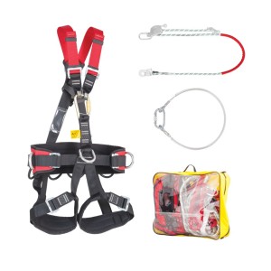 PROTEKT ROOFER/20 Zestaw asekuracyjny do pracy na dachu stromym M-XL 20m