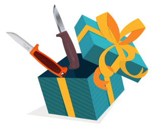 Zestaw noży Mora Basic 511 - idealne na prezent 