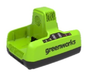 Greenworks G60x2UC6 ładowarka 60 V 6 A dual slot GR2939807