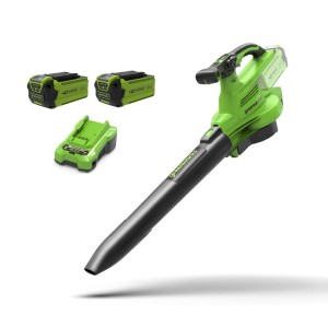 Greenworks GD40BVIIK2x dmuchawa do liści 40V 2x aku 2Ah GR2406907UC