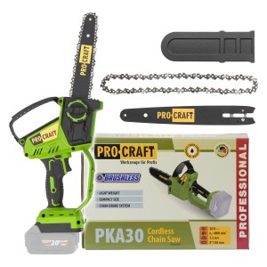 Procraft РКА30 Akumulatorowa pilarka łańcuchowa (bez akumulatora i ładowarki)