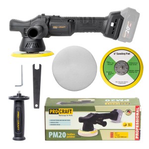 Procraft PM20bb Akumulatorowa polerka samochodowa (bez akumulatora i ładowarki)
