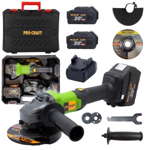 Procraft PGA20 Akumulatorowa szlifierka kątowa
