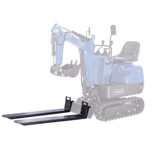 Widły do palet do minikoparki EXC815 Scheppach 7915001719