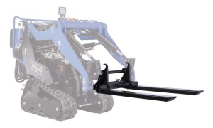 Praktyczne widły do palet do miniładowarki Scheppach MKL730