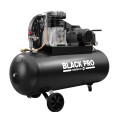 AIRPRESS Kompresor dwutłokowy Black Pro B3800B 10 bar 3 KM/2.2 kW 289.3 l/min 150L 360107