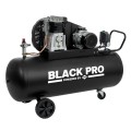 AIRPRESS Kompresor dwutłokowy Black Pro B3800B 10 bar 4 KM/3 kW 368.2 l/min 200L 360110