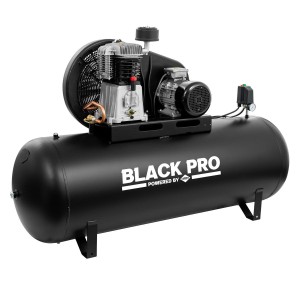 AIRPRESS Kompresor dwutłokowy Black Pro NB7 11 bar 7.5 KM/5.5 kW 652 l/min 500L 360117