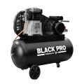 AIRPRESS Kompresor dwutłokowy Black Pro B3800B 10 bar 3 KM/2.2 kW 289.3 l/min 90L 360120