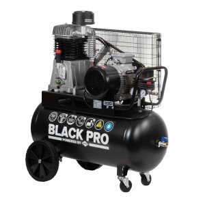 AIRPRESS Kompresor dwutłokowy Black Pro NB5 11 bar 5.5 KM/4 kW 502 l/min 90L 360105