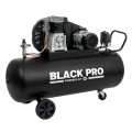 AIRPRESS Kompresor dwutłokowy Black Pro B2800B 10 bar 3 KM/2.2 kW 289.3 l/min 200L 360108