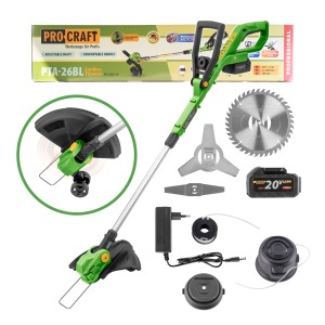 PROCRAFT Podkaszarka akumulatorowa PTA-26BL