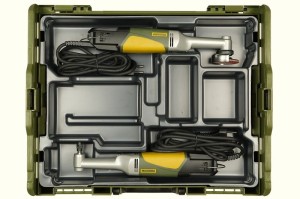 PROXXON Zestaw wiertarka kątowa LWB/BL + szlifierka kątowa LHW/BL w walizce L-BOXX PR29290