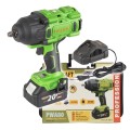 Procraft Akumulatorowy klucz udarowy 20V 1600Nm 1/2" PWA80-1B-C