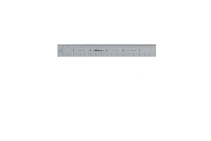 Liniał stalowy 150 mm/6", mm/cale, sztywny Mitutoyo 182-107
