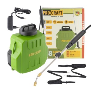 Procraft Opryskiwacz akumulatorowy 8L 12V 2,0Ah AS8