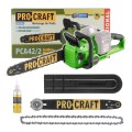 Procraft Akumulatorowa pilarka łańcuchowa 406mm PCA42/2 (bez akumulatorów i ładowarki)