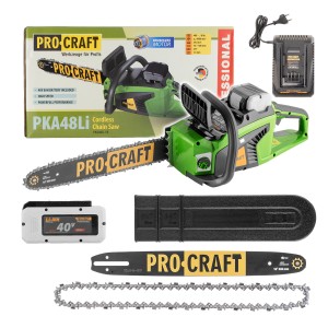 Procraft Akumulatorowa piła łańcuchowa 40V 8Ah 406mm PKA48LI