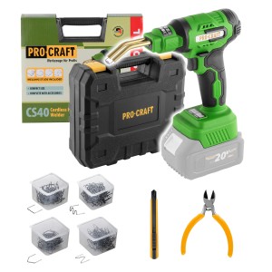 Procraft Akumulatorowa zgrzewarka do plastiku 20V 20W 600°C CS40BB