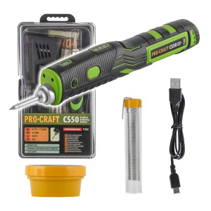 Procraft Akumulatorowa stacja lutownicza 3,7V 11W 450°C CS50