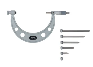 Mikrometr analogowy calowy 0-6", 6 kowadełek w zestawie 104-137 Mitutoyo