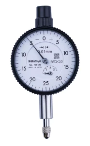 Czujnik zegarowy, ścianka tylna bez ucha, typ ISO 3,5mm, 0,01mm 1041AB Mitutoyo