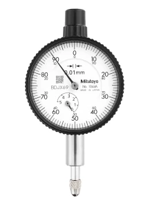 Czujnik zegarowy, tył z uchem, typ ANSI/AGD 5 mm, 0,01 mm 1044A-01 Mitutoyo