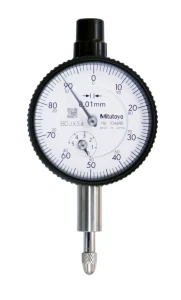 Czujnik zegarowy, tylna ścianka z uchem, typ ISO Łożysko kamienne, 5mm, 0,01mm 1044A-15 Mitutoyo