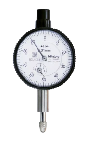 Czujnik zegarowy, płaski tył, typ ANSI/AGD 5 mm, 0,01 mm 1044AB-01 Mitutoyo