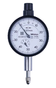 Czujnik zegarowy, płaski tył, typ ANSI/AGD 5 mm, 0,01 mm 1045AB-01 Mitutoyo