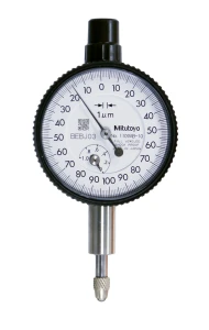 Czujnik zegarowy, ścianka tylna bez ucha, typ ISO Łożysko kamienne, 1mm, 0,001mm 1109AB-10  Mitutoyo