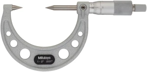 Mikrometr analogowy calowy 1-2", punktowy z hartowanymi końcówkami 30° 112-226 Mitutoyo