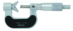 Mikrometr analogowy calowy 1-1.6", z kowadełkiem pryzmowym 114-113 Mitutoyo