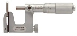Mikrometr analogowy calowy 0-1", z wymiennym kowadełkiem 117-108 Mitutoyo